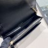 圖片 Saint Laurent 533026 YSL 光滑小牛皮 Sunset WOC銀鍊包 黑色金字Logo