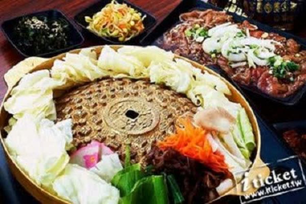 圖片 高雄韓金閣韓式料理雙人韓式烤肉套餐券－兩張一套