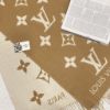 圖片 LOUIS VUITTON M76067 100%山羊絨奶茶流蘇圍巾