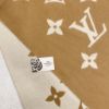 圖片 LOUIS VUITTON M76067 100%山羊絨奶茶流蘇圍巾