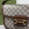 圖片 Gucci 1955 棕色老花馬鞍包