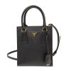 圖片 Prada 1BA358 Saffiano 皮革購物包  黑色