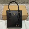 圖片 Prada 1BA358 Saffiano 皮革購物包  黑色