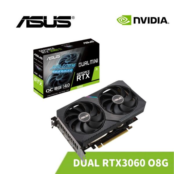 圖片 ASUS 華碩 DUAL RTX 3060 O8G 顯示卡