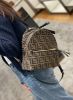 圖片 2023新季品❥FENDI  8BZ038 經典浮雕老花 LOGO 小羊皮 迷你後背包