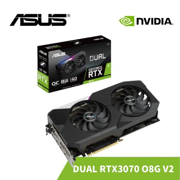 圖片 ASUS 華碩 DUAL RTX 3070 O8G V2 顯示卡