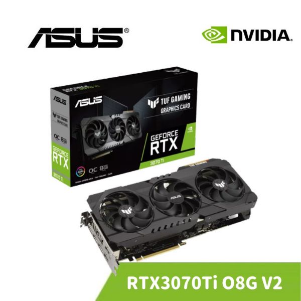 圖片 ASUS 華碩 TUF RTX 3070 Ti O8G V2 GAMING 顯示卡