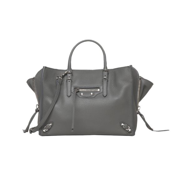 圖片 Balenciaga 432596 Papier B4 Zip Around 兩用包 灰色