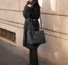圖片 Prada 1BA274 倒三角標 Saffiano 小牛皮大款 Galleria 殺手包 黑色