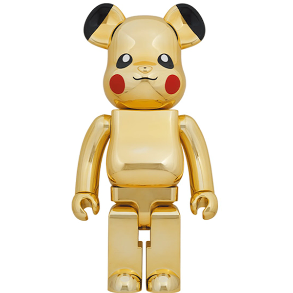 圖片 Be@rbrick 電鍍皮卡丘