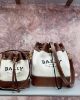 圖片 Bally Cleoh 帆布水桶包 自然色