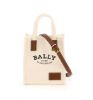 圖片 Bally Crystalia Xs 帆布迷你托特包 自然色 付長肩帶