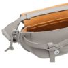 圖片 LOEWE 柔軟小牛皮緹花迷你 Gate 雙層包 珍珠灰色  A650N46X13 1150