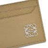 圖片 LOEWE 石紋小牛皮 Anagram 扁平卡片套 洋薊綠色   C821075X01 8593