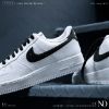 圖片 NICEDAY 現貨 Nike Air Force 白黑 小GD 黑白 黑勾 男款 CT2302-100