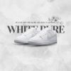 圖片 NICEDAY 現貨 Nike Dunk Low white pure  雲霧白 白灰 男女 DV0831-101