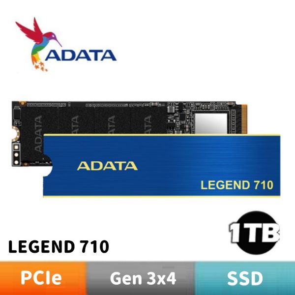 圖片 ADATA 威剛 LEGEND 710 1TB PCIe3.0 M.2 2280 SSD固態硬碟	