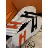 圖片 Hermes 經典 黑橘配色 H logo設計 球鞋