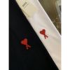圖片 Ami 刺繡 小logo 愛心黑色、白色短袖T恤上衣