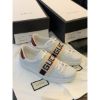 圖片 Gucci 經典織帶字母logo設計 男生 小白鞋 球鞋