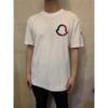 圖片 Moncler 胸口 大logo設計 新款 毛巾布 材質 黑白二色 短袖T恤上衣
