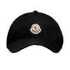 圖片 MONCLER 基本款 LOGO棒球帽 黑色 3B00035V0090 999