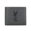 圖片 SAINT LAURENT YSL 男款經典黑色YSL字體短夾 453276BTY0U 1000