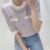 圖片 開春新品🌷2假口袋小香棉織上衣