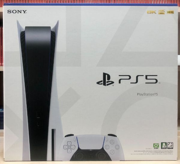 圖片 捷特  PS5主機 PlayStation®5  光碟版 單主機