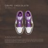 圖片 NICEDAY 代購 Nike Air Jordan 1 Low 摩卡葡萄 553558-215