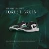 圖片 NICEDAY 代購 Air JORDAN 1 Low Golf Noble Green 黑綠高爾夫 DD9315-107