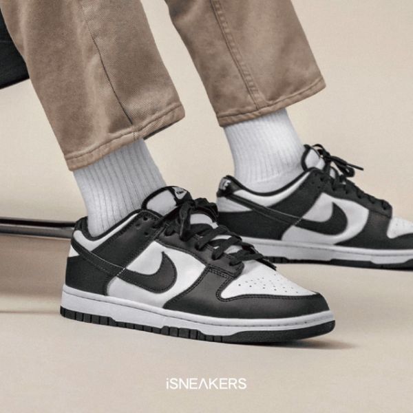 圖片 iSNEAKERS｜Nike Dunk Low Retro “Panda" 黑白熊貓 男女 DD1503-101 CW1590-100 DD1391-100