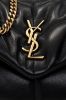 圖片 Saint Laurent YSL 577475 中款 Lou Lou Puffer 小羊皮金鍊包 黑色