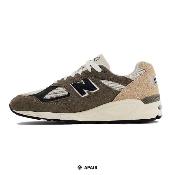 圖片 【APAIR】預購  NEW BALANCE 990V2 M990GB2 美製 綠棕色 橄欖綠