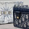 圖片 Dior 30 Montaigne 深藍老花二合一鍊包