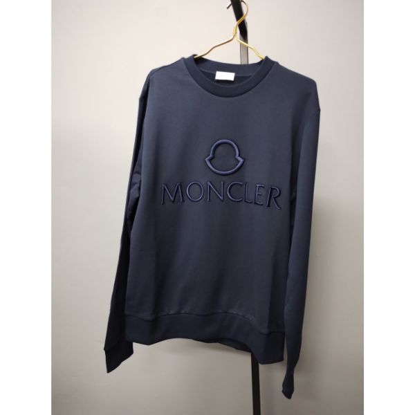 圖片 MONCLER 簍空元寶LOGO大學T