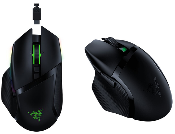 圖片  雷蛇 Razer  Basilisk Ultimate巴塞利斯蛇 終極版 無線光學滑鼠