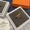 圖片 Hermès Alliance 18K玫瑰金H鑽戒指