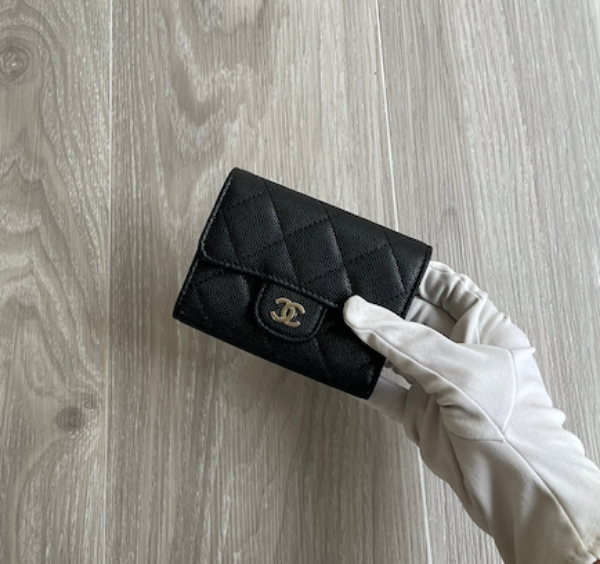 圖片 Chanel 荔枝三折錢包