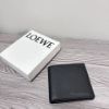 圖片 Loewe Logo 黑色皮革八卡短夾