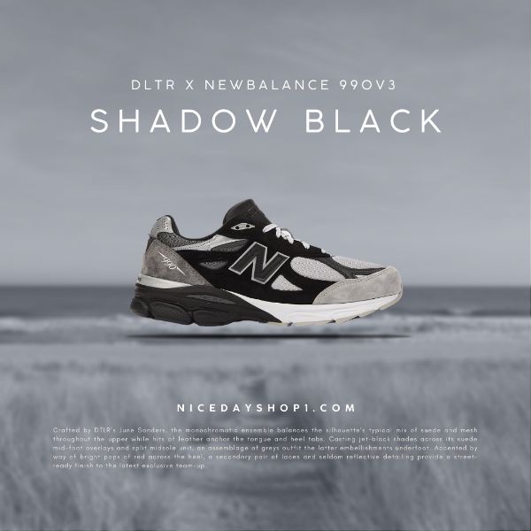 圖片 NICEDAY 代購 New Balance 990v3 MiUSA DTLR GR3YSCALE 黑灰 M990DL3