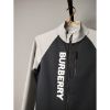 圖片 BURBERRY 黑灰拚色運動外套
