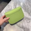 圖片 Delvaux 小款 Olen Calf 天鵝絨般小牛皮 Lingot 包 蘆薈