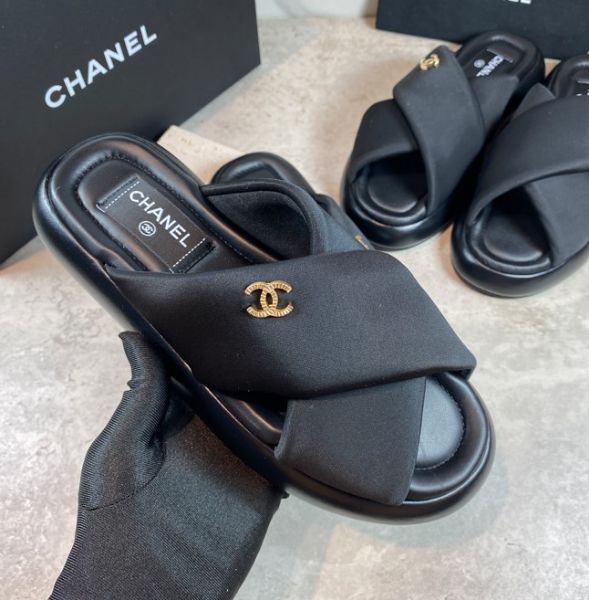 圖片 chanel麵包拖鞋