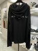 圖片 Ih Nom Uh Nit 怪奇物語 男女同款 珍珠面罩 連帽純棉衛衣上衣 黑色 S/M/L/XL