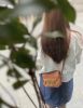 圖片 Tod's Catena 光澤小牛皮翻蓋馬鞍包 焦糖色 ﻿TODS