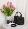 圖片 Prada 1BA906 Galleria Nano 小巧型 Saffiano 手提肩背包 黑色