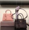 圖片 Prada 1BA906 Galleria Nano 小巧型 Saffiano 手提肩背包 黑色