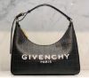 圖片 Givenchy Moon Cut Out 小號 4G 塗層帆布包 黑色