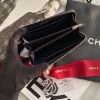 圖片 CHANEL COCO 深藍色拉鍊中夾